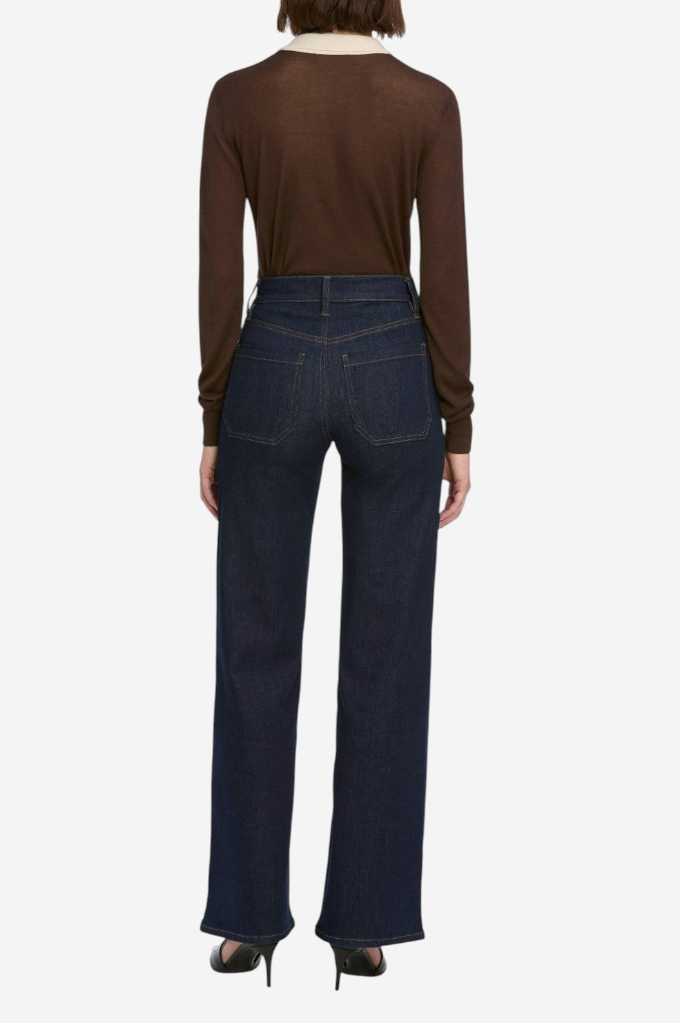 Le Slim Palazzo Modernist Pocket  - Rinse