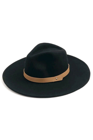 Aja Wool Felt Hat - Black