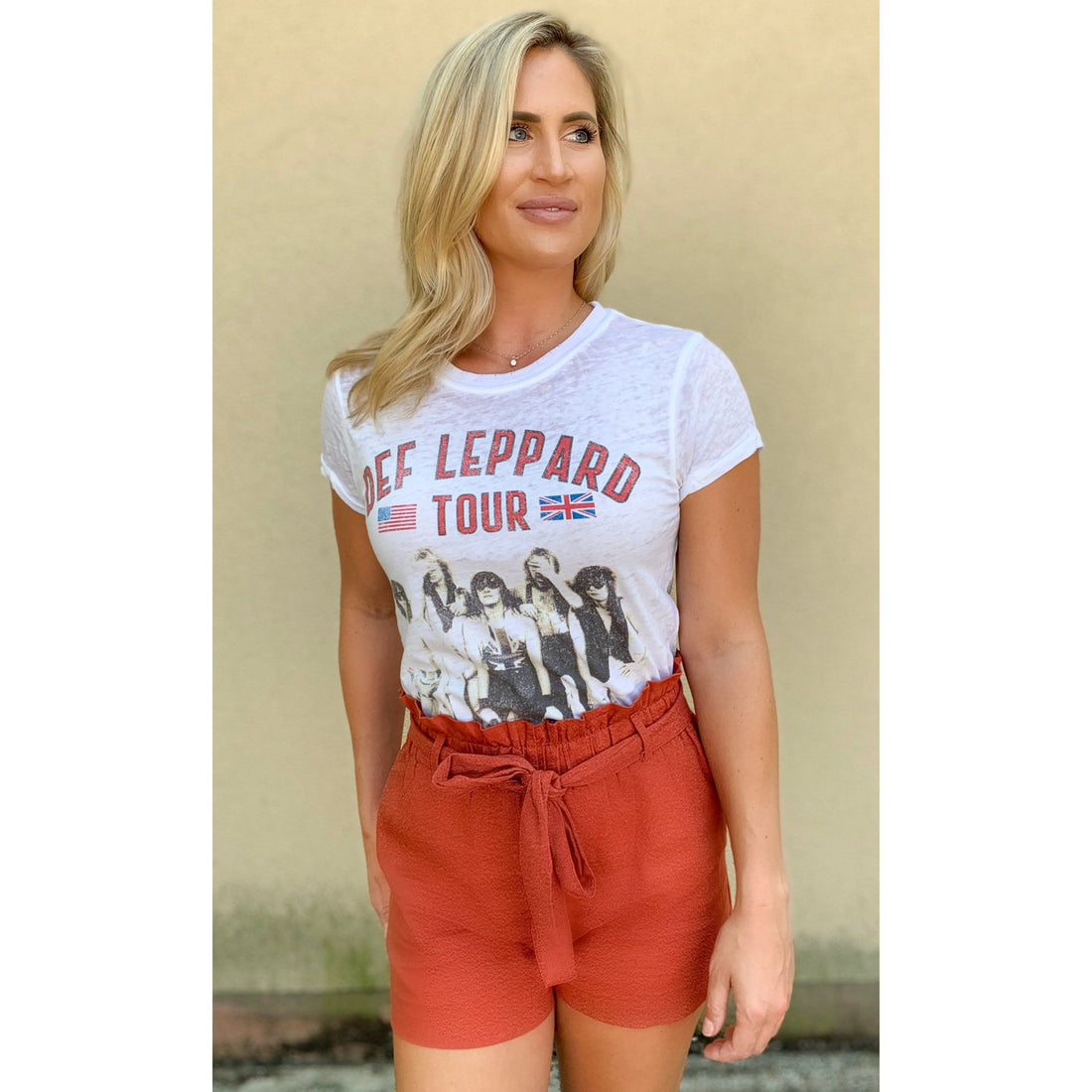 Def Leppard Tour Graphic Band Tee