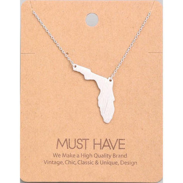 Florida State Pendant Necklace