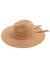 Helios Braided Tassel Straw Hat- Tan