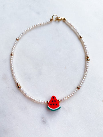 Sangria Anklet