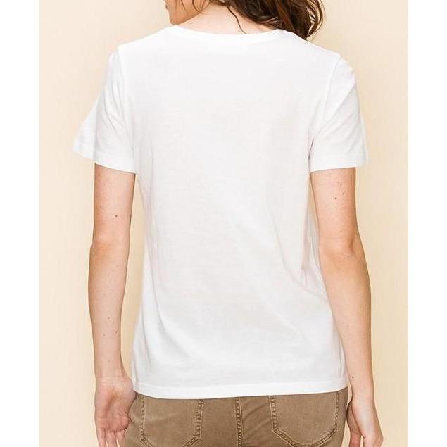 Not So Basic Crewneck Short Sleeve T-Shirt