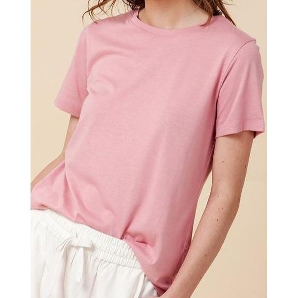 Not So Basic Crewneck Short Sleeve T-Shirt