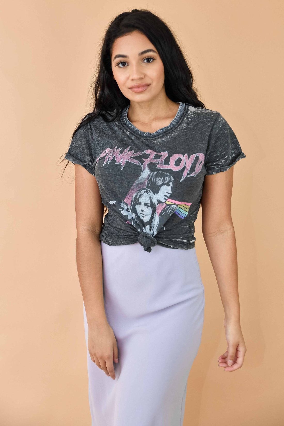 Pink Floyd Multicolor Band Graphic Tee