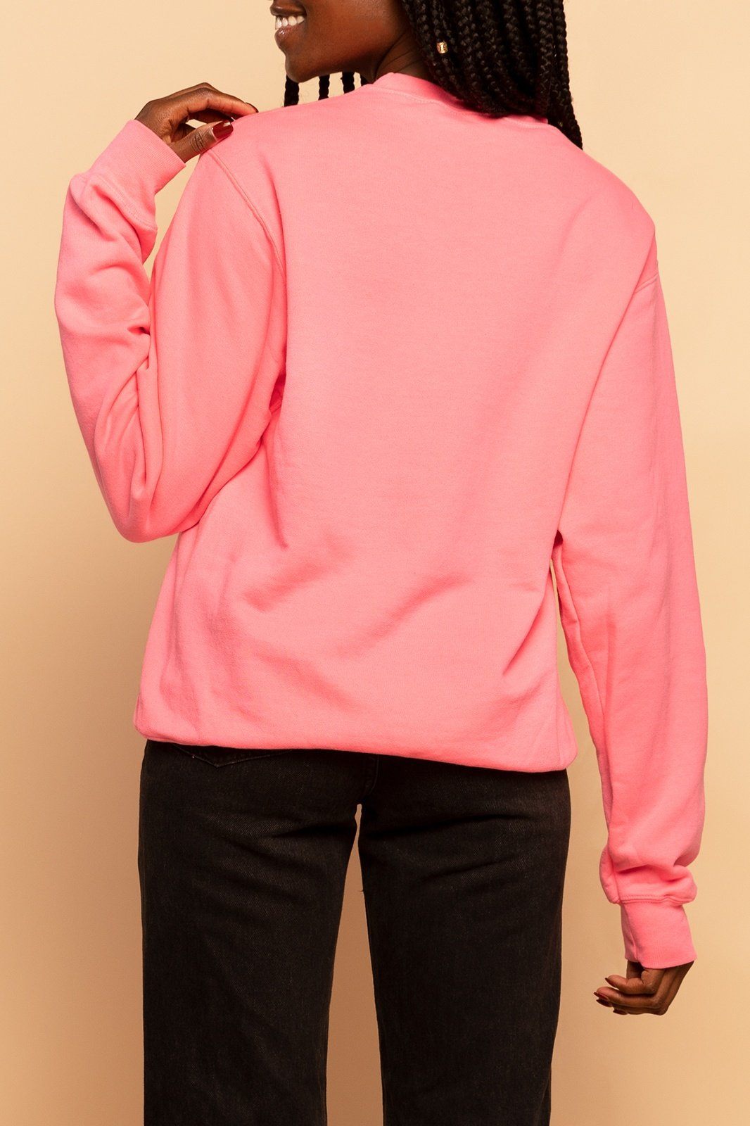 Rad Sweatshirt Hot Pink