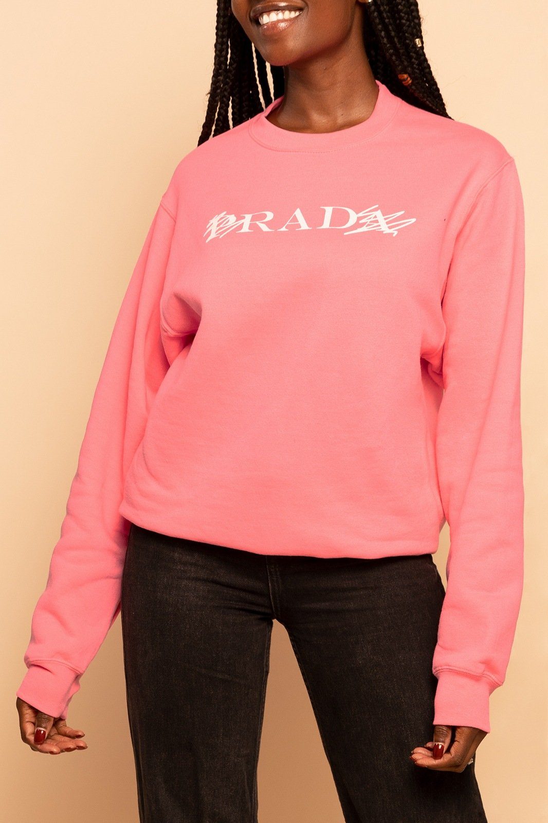 Rad Sweatshirt Hot Pink