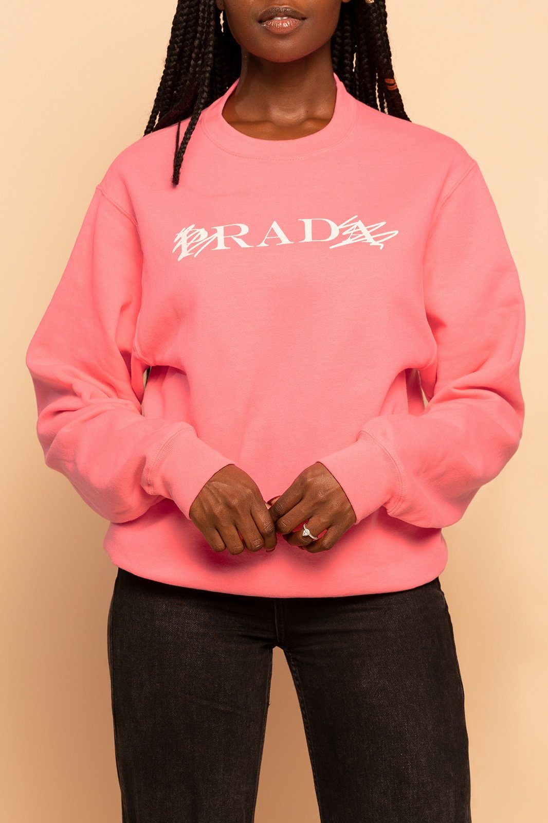 Rad Sweatshirt Hot Pink